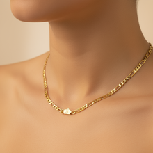 Load image into Gallery viewer, Figaro Chain Necklace, Sterling Silver