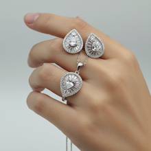 Load image into Gallery viewer, Bridal Jewellery Set, Sterling silver