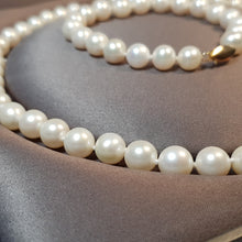 Load image into Gallery viewer, Large Freshwater Pearl Set, 14K Gold clasp