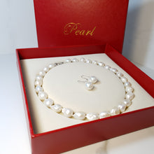 Load image into Gallery viewer, Large Barouqe Pearl Set, Sterling Silver