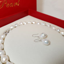 Load image into Gallery viewer, Large Barouqe Pearl Set, Sterling Silver