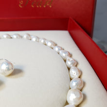 Load image into Gallery viewer, Large Barouqe Pearl Set, Sterling Silver