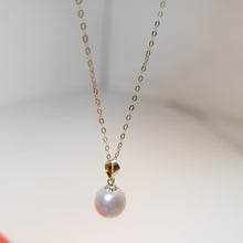 Load image into Gallery viewer, Freshwater Pearl Pendant, Yellow Gold