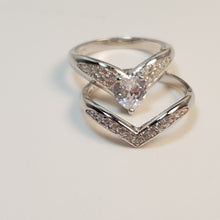 Load image into Gallery viewer, Promises of love bridal Ring, size 7