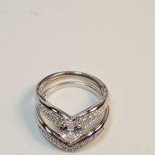 Load image into Gallery viewer, Promises of love bridal Ring, size 7