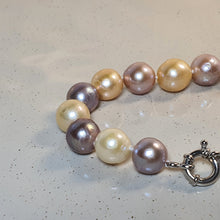 Load image into Gallery viewer, Freshwater Cultured Pearl Bracelet, Sterling Silver