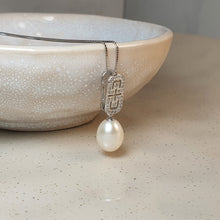 Load image into Gallery viewer, Freshwater Drop Pearl Set, Sterling Silver