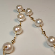 Load image into Gallery viewer, Freshwater Cultured Pearl Bracelet, 18K Yellow Gold