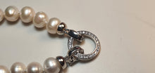 Load image into Gallery viewer, Large Freshwater Pearl Bracelet, Sterling Silver