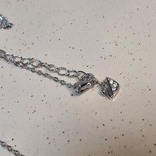 Load image into Gallery viewer, Evil Eye necklace, Sterling Silver