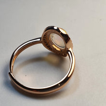 Load image into Gallery viewer, Vintage Style Natural Opal Ring, Sterling Silver