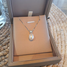 Load image into Gallery viewer, Freshwater Cultured Pearl Necklace, Sterling Silver