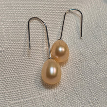 Load image into Gallery viewer, Multicoloured Freshwater Drop Pearl, Sterling Silver