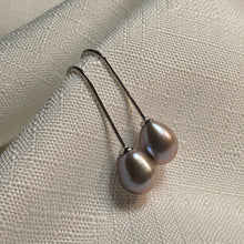 Load image into Gallery viewer, Multicoloured Freshwater Drop Pearl, Sterling Silver