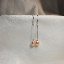 Load image into Gallery viewer, Freshwater Pearl Earrings, Sterling Silver