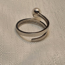 Load image into Gallery viewer, Round Freshwater Pearl Ring, Sterling Silver