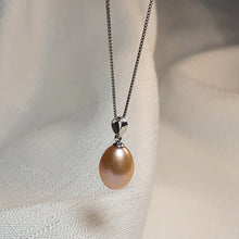 Load image into Gallery viewer, Multicoloured Freshwater Pearl Necklace, Sterling Silver