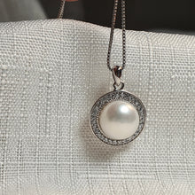 Load image into Gallery viewer, Freshwater Pearl Pendant & Chain, Sterling Silver