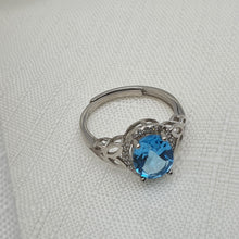 Load image into Gallery viewer, Sky Blue Topaz Jewellery Set, Sterling Silver