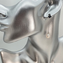 Load image into Gallery viewer, Freshwater Pearl Drop Earring, Sterling Silver