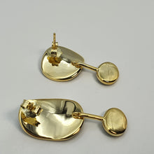 Load image into Gallery viewer, Irregular Shape Enamel Stud Earring, Sterling Silver