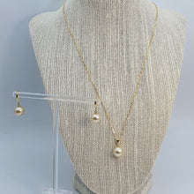 Load image into Gallery viewer, Golden South Sea Pearl Set, 18K Yellow Gold