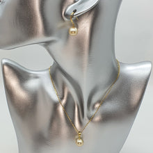 Load image into Gallery viewer, Golden South Sea Pearl Set, 18K Yellow Gold