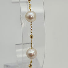 Load image into Gallery viewer, Freshwater Cultured Pearl Bracelet, 18K Yellow Gold