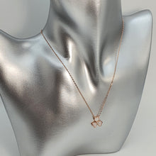Load image into Gallery viewer, Mother of Pearl 3 Leaf Clover Necklace, Sterling Silver