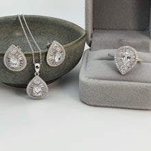 Load image into Gallery viewer, Bridal Jewellery Set, Sterling silver