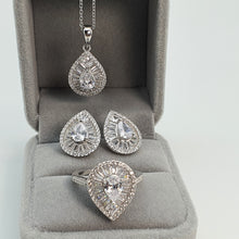 Load image into Gallery viewer, Bridal Jewellery Set, Sterling silver