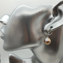 Load image into Gallery viewer, Edison Pearl Earrings, Sterling Silver