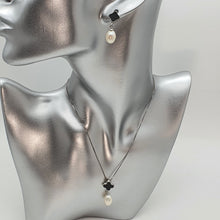 Load image into Gallery viewer, Freshwater Cultured Pearl Clover Set, Sterling Silver