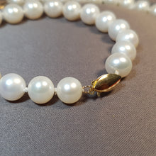 Load image into Gallery viewer, Large Freshwater Pearl Set, 14K Gold clasp
