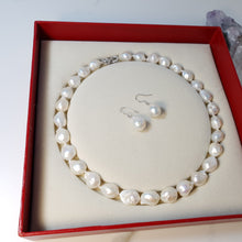 Load image into Gallery viewer, Large Barouqe Pearl Set, Sterling Silver
