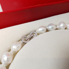 Load image into Gallery viewer, Large Barouqe Pearl Set, Sterling Silver
