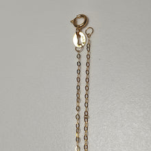 Load image into Gallery viewer, Single Danity Thin Chain, 18k Yellow Gold
