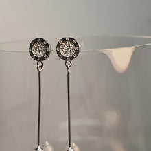 Load image into Gallery viewer, Freshwater Drop Pearl Earrings, Sterling silver
