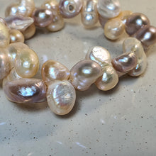 Load image into Gallery viewer, Freshwater Chunky Baroque Pearl Bracelet, Sterling Silver
