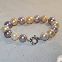 Load image into Gallery viewer, Freshwater Cultured Pearl Bracelet, Sterling Silver
