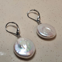 Load image into Gallery viewer, Freshwater Coin Pearl Set, Sterling Silver
