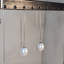 Load image into Gallery viewer, Freshwater Drop Pearl Set, Sterling Silver
