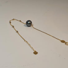 Load image into Gallery viewer, France Large Tahitian Pearl Bracelet, 18k Yellow Gold
