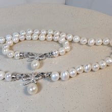 Load image into Gallery viewer, Freshwater Cultured Pearl Set, Sterling Silver
