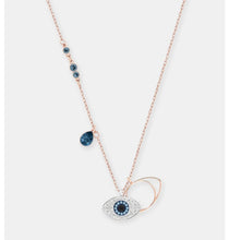 Load image into Gallery viewer, Evil Eye Pendant Necklace,
Sterling Silver
