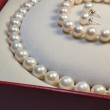 Load image into Gallery viewer, Freshwater cultured Pearl set, 14K Yellow Gold
