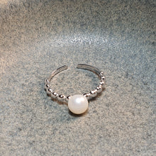 Load image into Gallery viewer, Freshwater Pearl Ring, Sterling Silver
