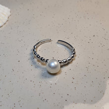 Load image into Gallery viewer, Freshwater Pearl Ring, Sterling Silver
