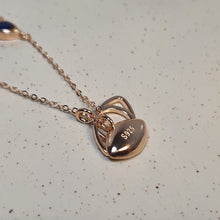 Load image into Gallery viewer, Evil Eye Pendant Necklace,
Sterling Silver
