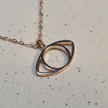 Load image into Gallery viewer, Evil Eye Pendant Necklace,
Sterling Silver
